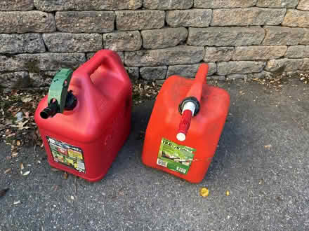 Photo of free two 5 gallon gas cans (Somerville, MA) #1