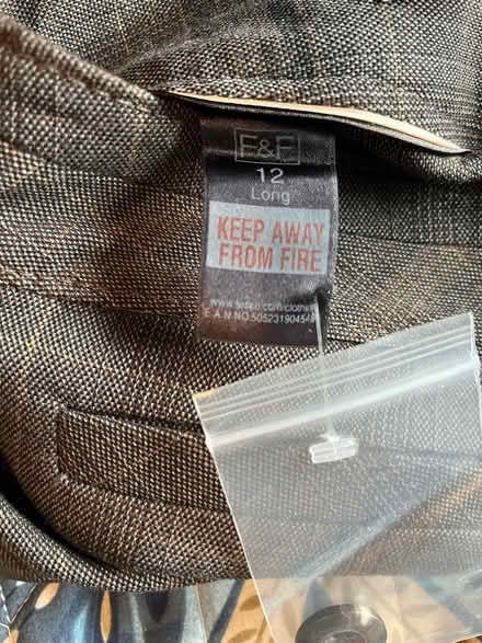 Photo of free Ladies Size 12 BrownCheck Suit (Titchfield Common PO14) #4