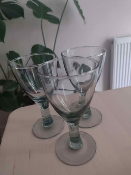 Photo of free Three wine glasses (Llanishen CF14) #1
