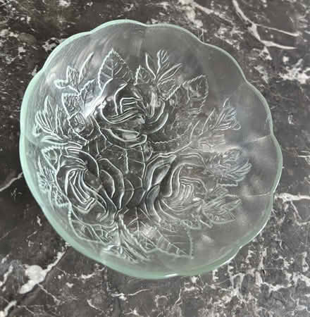 Photo of free Five Frosted Glass Dessert Bowls (Elborough BS24) #3