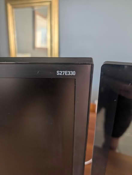 Photo of free two 27' computer monitors (Terra Vista Way and Pierce Ave) #4