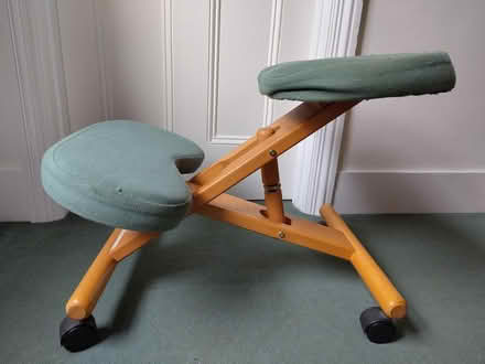 Photo of free Wooden posture kneeling chair (South Croydon CR2) #2