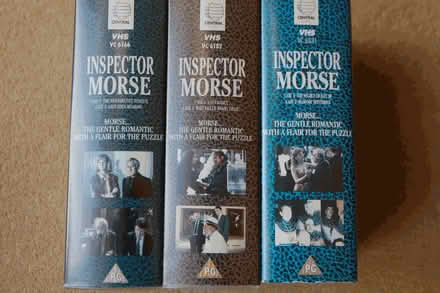 Photo of free Video Tapes of Inspector Morse TV Series. (Polesworth B78) #1