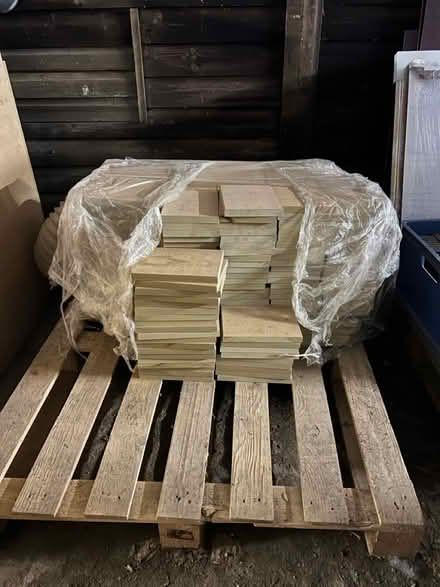 Photo of free MDF tiles - half a pallet (Knockholt TN14 7JW) #2