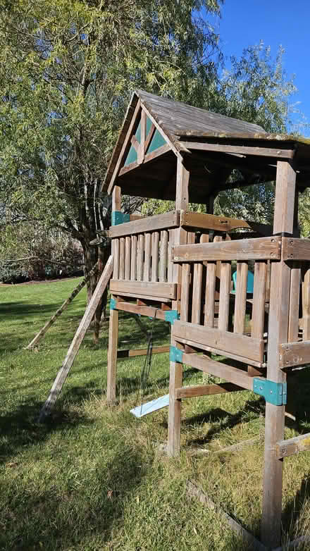 Photo of free Children's wooden play structure (East) #4