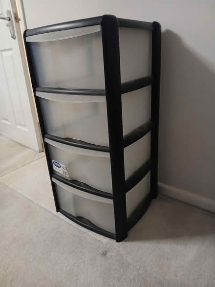 Photo of free Plastic drawer unit (Oakridge, Basingstoke RG21) #1