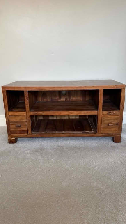 Photo of free Solid wood TV stand (PR9 (Churchtown)) #1