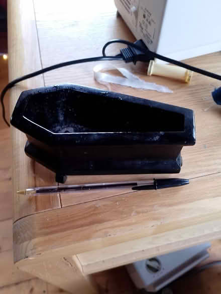 Photo of free Small coffin vase/trinket box (Barry) #1