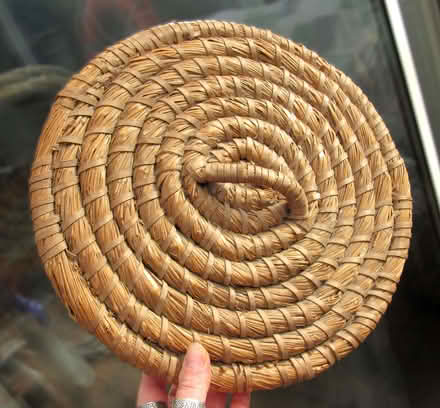 Photo of free Vintage Woven Wicker Straw Storage Laundry 1970s Ali Baba Sn (Cullercoats NE30) #3