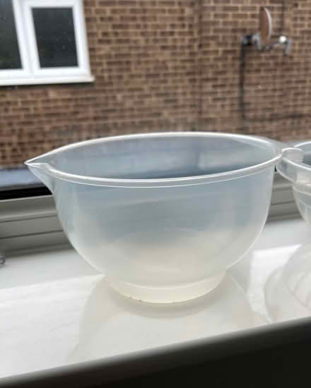 Photo of free Plastic bowl and colander (Rayleigh SS6) #1