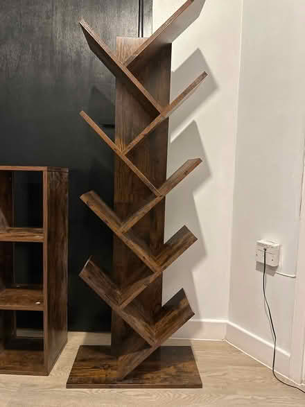 Photo of free Brown Freestanding Bookcases (Brixton) #2