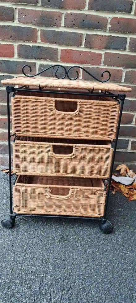 Photo of free Wicker unit (OX14 off Colwell Drive) #1