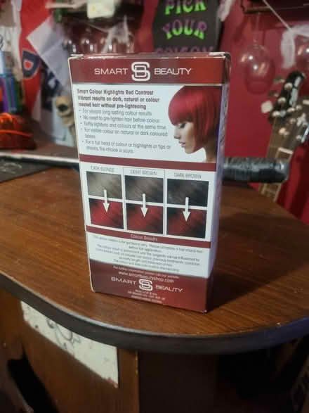 Photo of free Red highlight hair dye (Milton PO4) #2