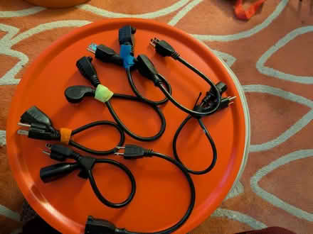 Photo of free 7 short extension cords (Columbia Heights) #1