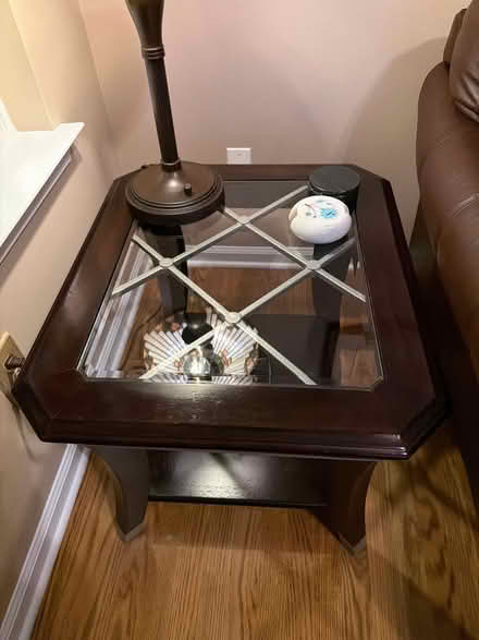 Photo of free Set Wood/Glass Coffee & End Tables (Souderton) #4