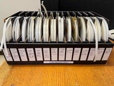 Photo of free Reels of 0805 SMT resistors (Near Slack and Merivale) #1