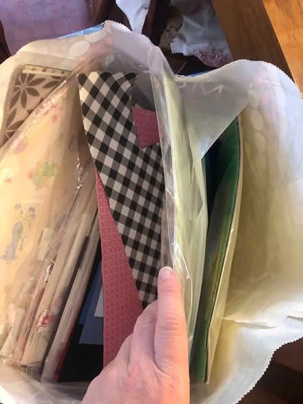 Photo of free Bag of craft papers/cards (Alverstoke PO12) #1