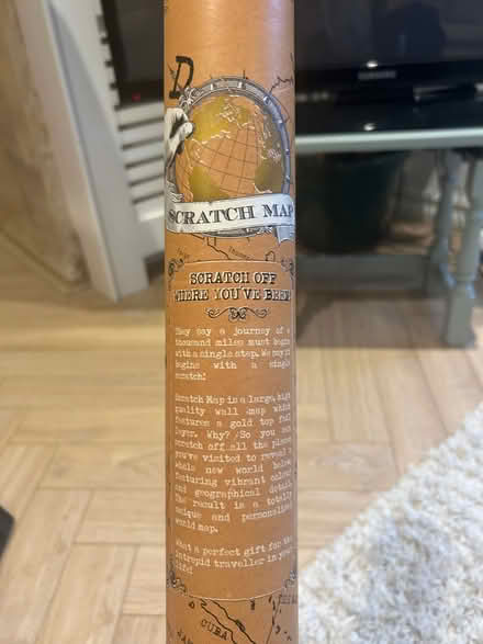 Photo of free World map- scratchable countries (West Ealing) #3
