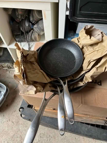Photo of free Set of 3 frying pans (Weston Park) #1