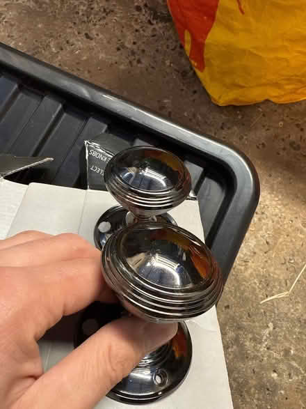 Photo of free 2 pairs or Mortice knobs (East Grinstead. RH19) #4