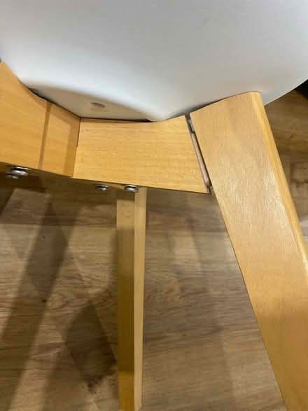 Photo of free 4 plastic chairs (ME8) #2