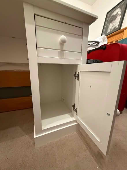 Photo of free White desk and chair (Hanwell W7) #2