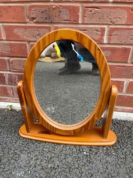 Photo of free Pine dressing table mirror (Alcester B49) #1