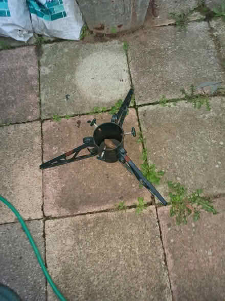 Photo of free Christmas tree stand (Streatham SW16) #1