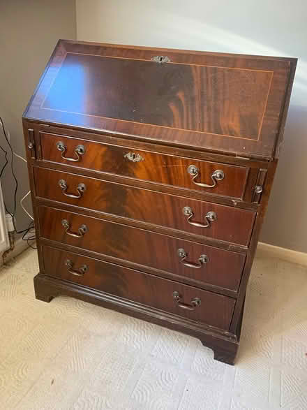 Photo of free Dark wood bureau (CT15 St. Margaret’s Bay) #1