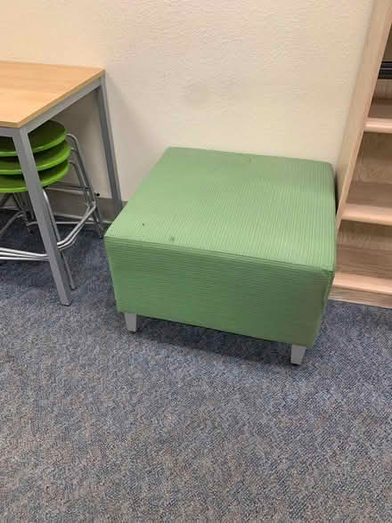 Photo of free ottoman, 27 x 27 inches (Lafayette) #1