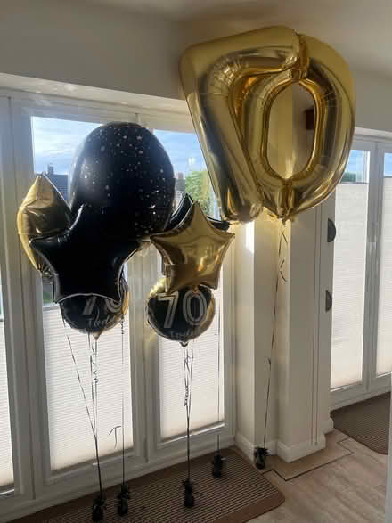 Photo of free 70th balloon (Goffs Oak EN7) #1