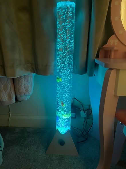 Photo of free Tall bubble lamp (Woodchurch CH49) #2