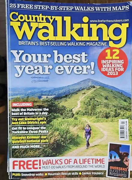 Photo of free Bundle of Country Walking magazines (Honiton EX14) #1
