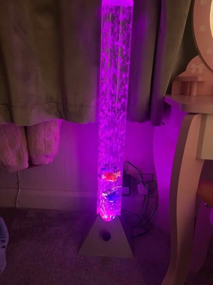 Photo of free Tall bubble lamp (Woodchurch CH49) #3