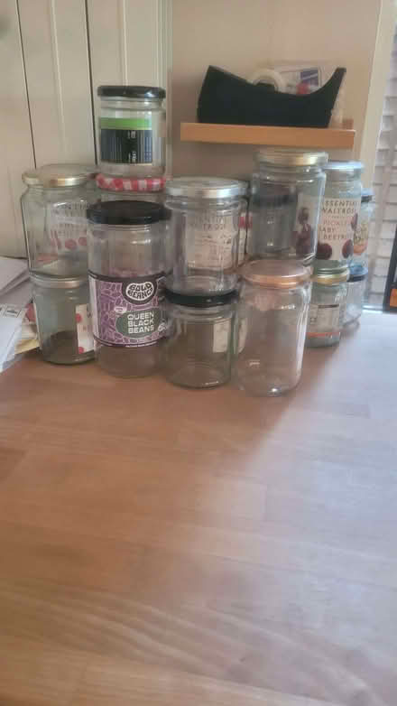 Photo of free Box of glass jars for jam/chutney etc (Marlow SL7) #1