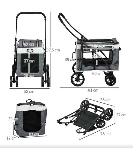 Photo of free Dog pram (Ryelands LA1) #2