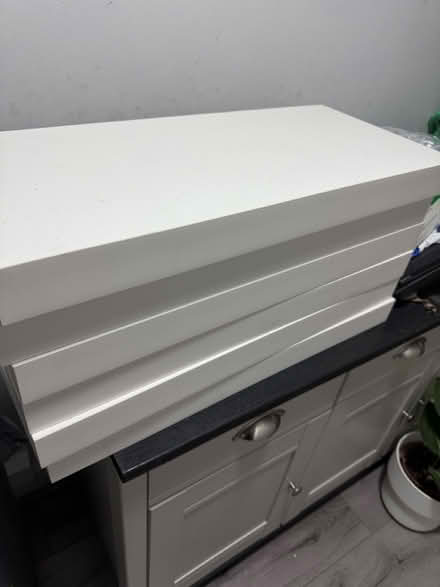 Photo of free 6 wall shelves (Ram77 AL RM77AL) #2