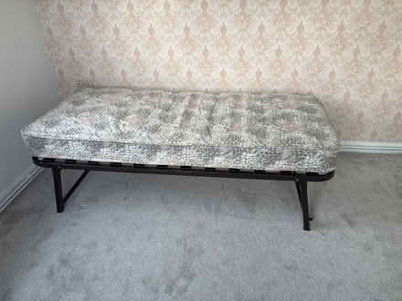 Photo of free Trundle bed frame and mattress (WR5 Bath Road) #1