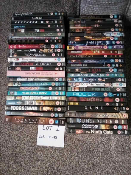 Photo of free DVD lot 1 (WA13. Lymm area) #1