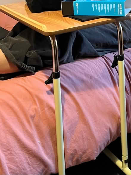 Photo of free Overbed table with castors (Enfield EN1) #3