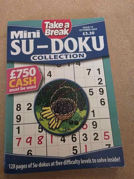 Photo of free Suduko mini (West Oxfordshire OX28) #1