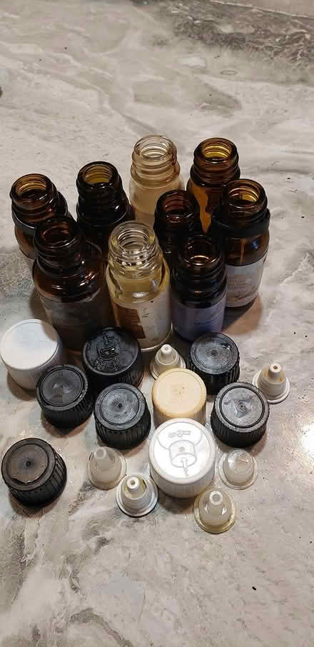 Photo of free Small glass bottles (Lescudjack Penzance) #1