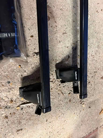 Photo of free Roof rack and protection sleeves (Blacknest) #1