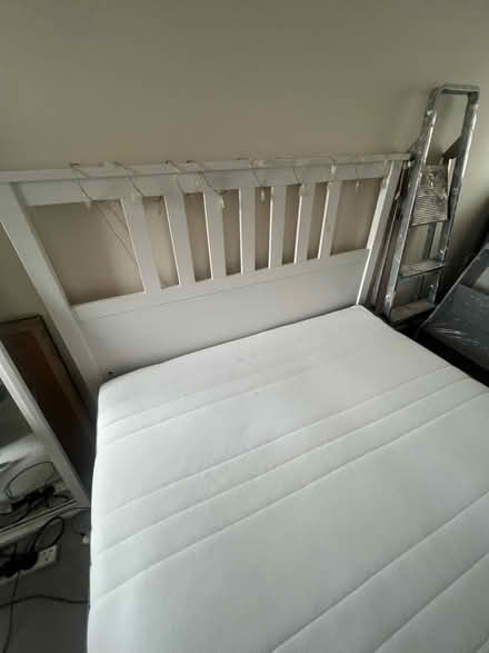 Photo of free IKEA hemnes double bed frame with 2x underbed storage boxes (St Margarets TW1) #2