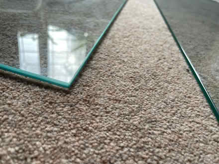 Photo of free Two glass shelves 13 x 31 inches (Wokingham RG41) #1