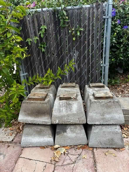 Photo of free Concrete Pier/Deck Blocks (Old Mountain View) #1