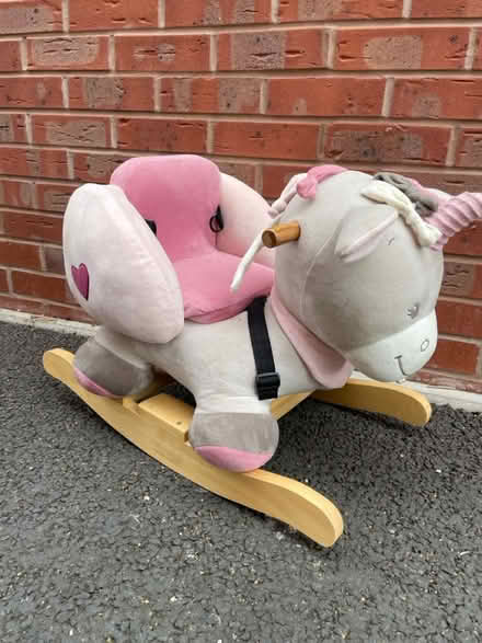 Photo of free Kids rocking horse unicorn (Alcester B49) #1