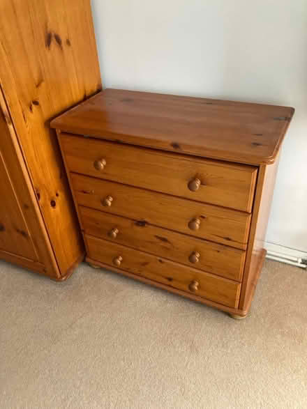 Photo of free Wardrobe and chest (Herefordshire HR2) #2