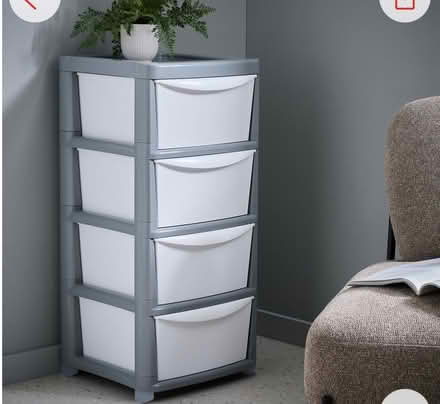 Photo of Large plastic drawers for storage (Little Neston CH64) #1