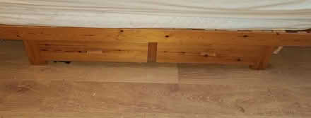 Photo of free Pine wooden single size bed frame (Low Beechburn DL15) #3